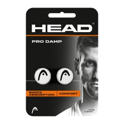 Head Pro Damp 2 Pcs Pack, Vibrationsdæmper, Tennis, Hvid