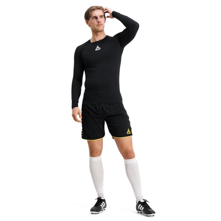 SELECT Shirts L/S Baselayer, Træningstrøje, Senior, Sort 6 SELECT Shirts L/S Baselayer, Træningstrøje, Senior, Sort - Billede 4