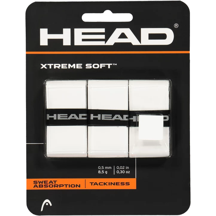 Head Xtreme Soft, Gribebånd, Tennis, Hvid 5 Head Xtreme Soft, Gribebånd, Tennis, Hvid - Billede 3