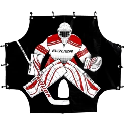 Bauer SHARPSHOOTER PRO - 6' X 4', Målvæg, Sort