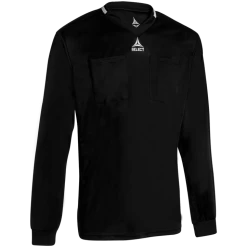SELECT Referee Shirt L/S V21, Dommertøj, Senior, Sort