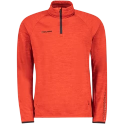 BAUER VAPOR FLEECE 1/4 ZIP TOP SR 21/22, Fleecetrøje, Senior, Rød