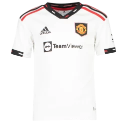 ADIDAS MANCHESTER UNITED AWAY MINI 22/23, Fodboldsæt Til Børn, Hvid