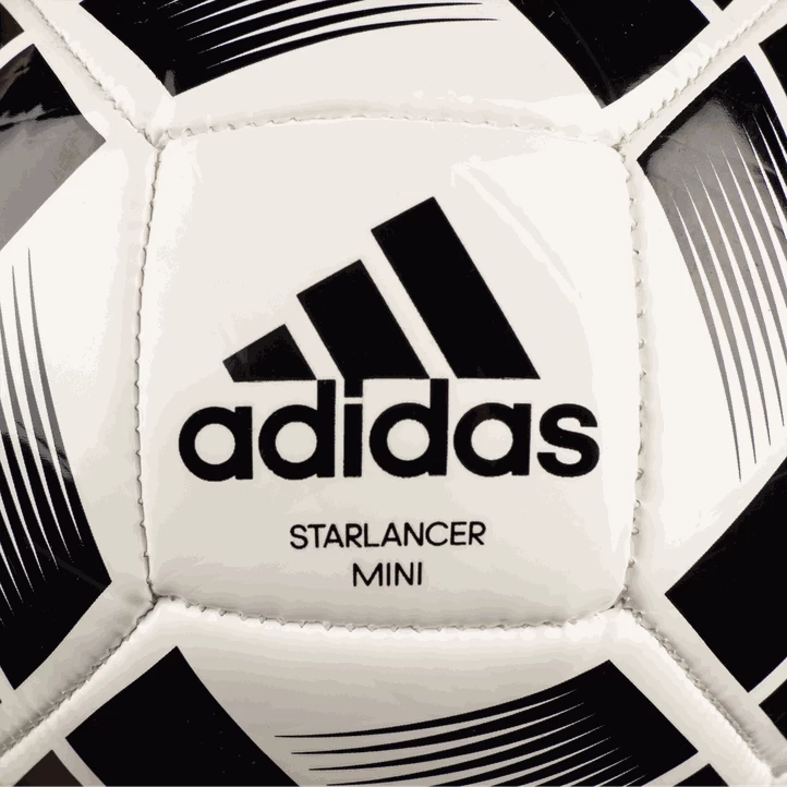ADIDAS Starlancer Mini, Fodbold, Hvid 4 ADIDAS Starlancer Mini, Fodbold, Hvid - Billede 2