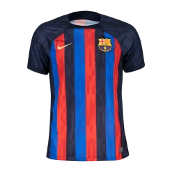Nike FC BARCELONA M NK DF STADIUM JSY SS HOME 22/23, Fodbolddragt, Herre, Dark Blue