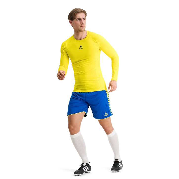 SELECT Shirts L/S Baselayer, Træningstrøje, Senior, Yellow 6 SELECT Shirts L/S Baselayer, Træningstrøje, Senior, Yellow - Billede 4
