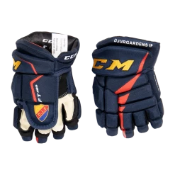 CCM Jetspeed FT485 Djurgårdens IF Junior Hockey Gloves, Hockeyhandske, Junior, DIF