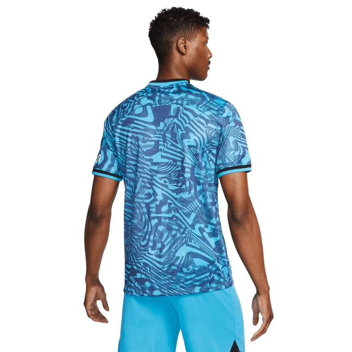 Nike Tottenham FC Dri-FIT Stadium Jersey Short Sleeve 3RD 22/23, Fodbolddragt, Herre, Turquoise 4 Nike Tottenham FC Dri-FIT Stadium Jersey Short Sleeve 3RD 22/23, Fodbolddragt, Herre, Turquoise - Billede 2
