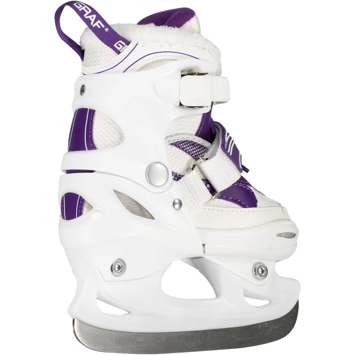 Graf Kid Adjustable Skate, Hvid 5 Graf Kid Adjustable Skate, Hvid - Billede 3