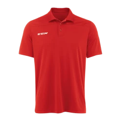 CCM Team Pique, Poloshirt, Senior, Rød