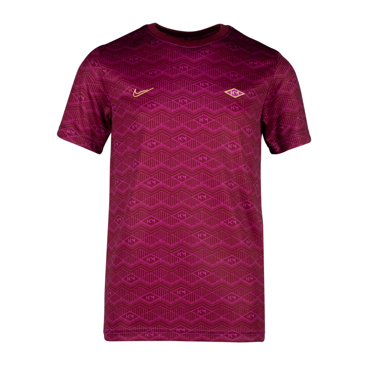 Nike KM (Mbappé) Dri-FIT Top Short Sleeve, Træningstrøje, Junior, Purple 3 Nike KM (Mbappé) Dri-FIT Top Short Sleeve, Træningstrøje, Junior, Purple