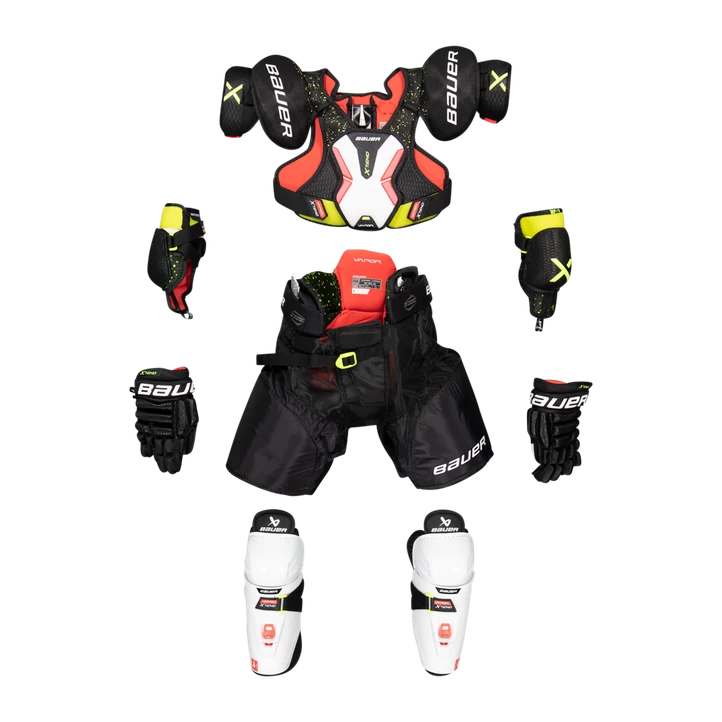 Bauer S22 Vapor Xtend Yth Kit 23/24, Ishockeysæt Barn, Grøn 3 Bauer S22 Vapor Xtend Yth Kit 23/24, Ishockeysæt Barn, Grøn