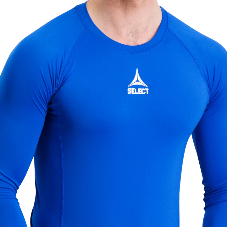 SELECT Shirts L/S Baselayer, Træningstrøje, Senior, Blå 5 SELECT Shirts L/S Baselayer, Træningstrøje, Senior, Blå - Billede 3