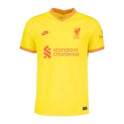 Nike LIVERPOOL FC M NK DF STADIUM JSY SS 3RD 21/22, Fodbolddragt, Senior, Yellow