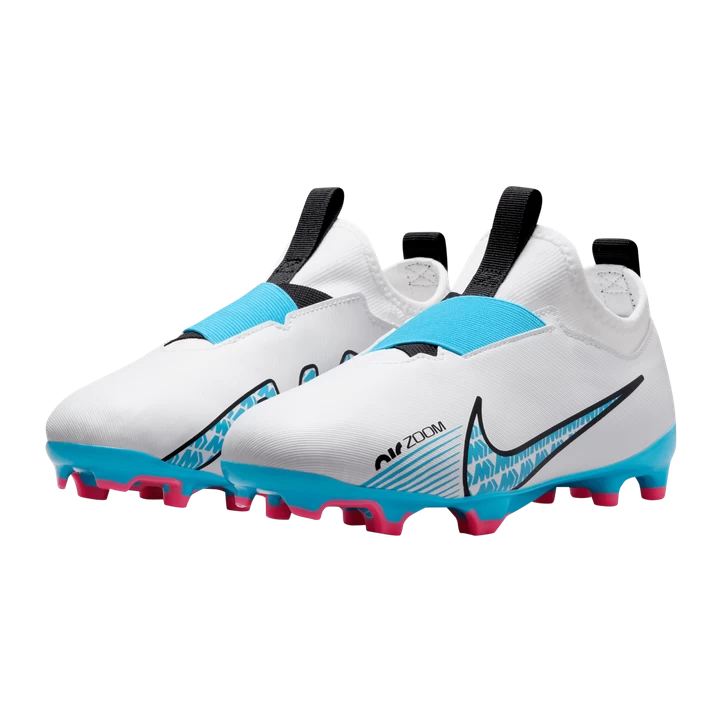 Nike Zoom Vapor 15 Academy FG/MG Jr / Q1 23, Fodboldstøvle, Junior, Hvid 6 Nike Zoom Vapor 15 Academy FG/MG Jr / Q1 23, Fodboldstøvle, Junior, Hvid - Billede 4