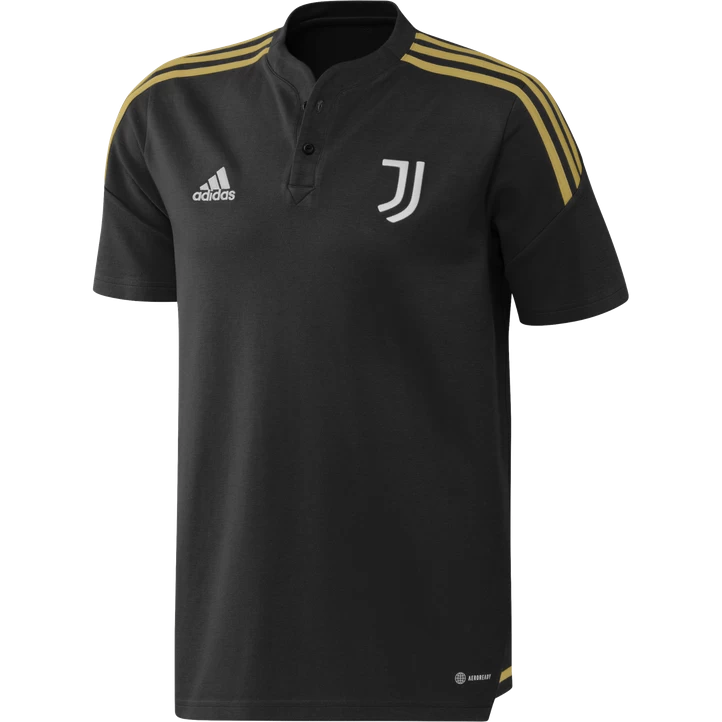 ADIDAS JUVENTUS TR POLO 22/23, Poloshirt, Unisex, Sort 3 ADIDAS JUVENTUS TR POLO 22/23, Poloshirt, Unisex, Sort