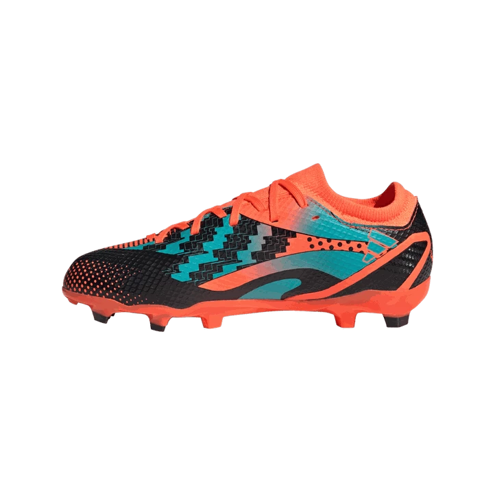 ADIDAS X Speedportal Messi.3 FG/AG Jr / Q1 23, Fodboldstøvle, Natur- Og Kunstgræs, Unisex, Orange 4 ADIDAS X Speedportal Messi.3 FG/AG Jr / Q1 23, Fodboldstøvle, Natur- Og Kunstgræs, Unisex, Orange - Billede 2