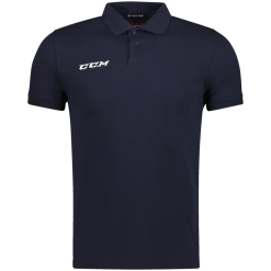CCM Team Pique, Poloshirt, Senior, Dark Blue