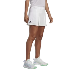 ADIDAS Club Pleated Skirt, Tennisnederdel, Dame, Hvid