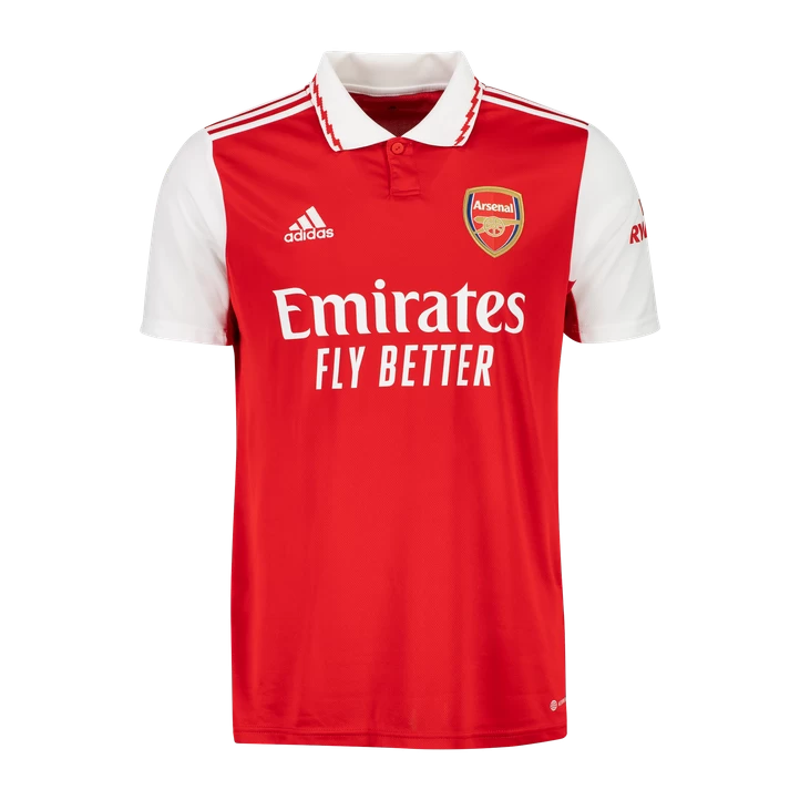 ADIDAS ARSENAL FC HOME JSY 22/23, Fodbolddragt, Unisex, Rød 3 ADIDAS ARSENAL FC HOME JSY 22/23, Fodbolddragt, Unisex, Rød