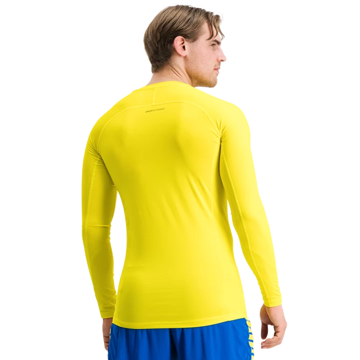 SELECT Shirts L/S Baselayer, Træningstrøje, Senior, Yellow 4 SELECT Shirts L/S Baselayer, Træningstrøje, Senior, Yellow - Billede 2