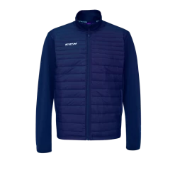 CCM Quilted Jacket, Træningsjakke Unisex, Dark Blue
