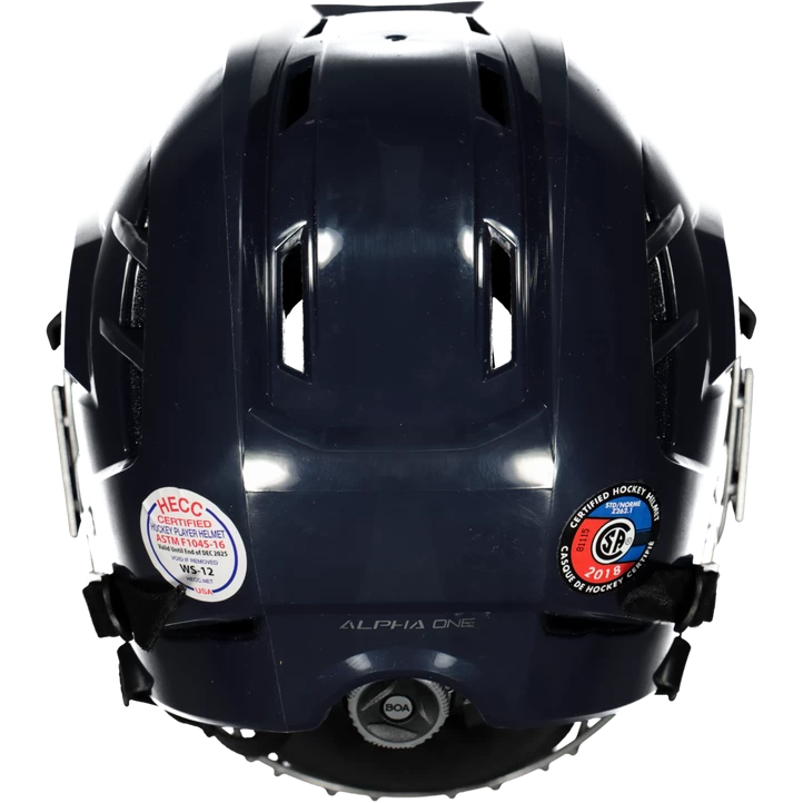 Warrior Alpha One Combo, Ishockeyhjelm, Senior, Dark Blue 5 Warrior Alpha One Combo, Ishockeyhjelm, Senior, Dark Blue - Billede 3