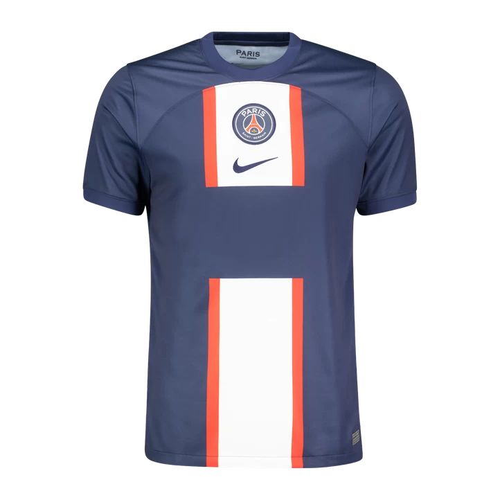 Nike PSG Dri-FIT Stadium Jersey Short Sleeve Home 22/23, Fodbolddragt, Herre, Dark Blue 3 Nike PSG Dri-FIT Stadium Jersey Short Sleeve Home 22/23, Fodbolddragt, Herre, Dark Blue