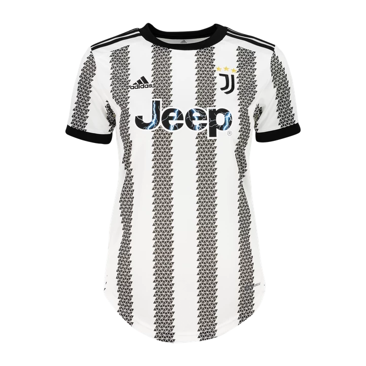ADIDAS JUVENTUS HOME JSY WOMAN 22/23, Fodbolddragt, Dame, Hvid 3 ADIDAS JUVENTUS HOME JSY WOMAN 22/23, Fodbolddragt, Dame, Hvid