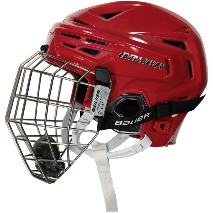 Bauer Re-Akt 150 Helmet Combo 23/24, Hockeyhjelm, Senior, Rød 3 Bauer Re-Akt 150 Helmet Combo 23/24, Hockeyhjelm, Senior, Rød