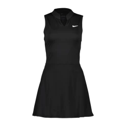 Nike NKCT Dri-FIT Victory Dress, Tenniskjole, Dame, Sort