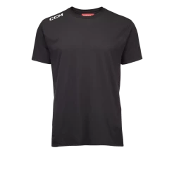 CCM Short Sleeve Essential Tee Sr 23/24, Træningsbluse Senior, BLACK