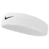 Nike Swoosh Headband, Svedbånd, Hvid -Rabatbutik For Sportsudstyr 437d3fae30b24464b490e01a3d53b1cf