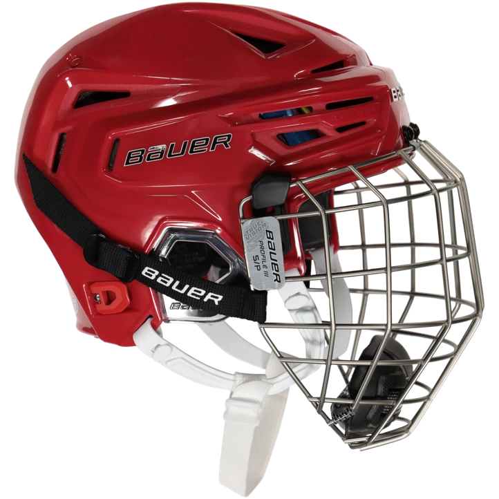 Bauer Re-Akt 150 Helmet Combo 23/24, Hockeyhjelm, Senior, Rød 6 Bauer Re-Akt 150 Helmet Combo 23/24, Hockeyhjelm, Senior, Rød - Billede 4