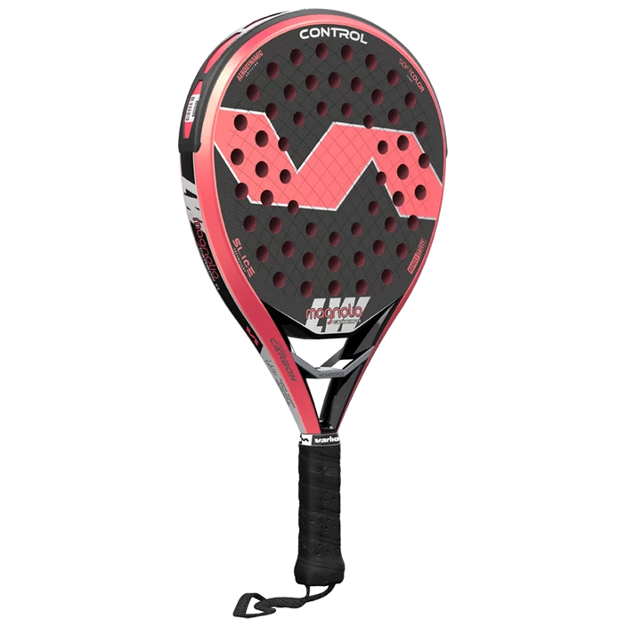VARLION Adv Lw Carbon Ti Magnolia, Padelketsjer, Black/Pink 5 VARLION Adv Lw Carbon Ti Magnolia, Padelketsjer, Black/Pink - Billede 3