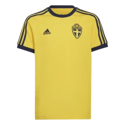 ADIDAS SWEDEN KIDS 3STRIPES TEE, T-shirt, Junior, Yellow