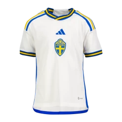 ADIDAS SWEDEN AWAY JSY Y / WC22, Fodbolddragt Junior, Hvid