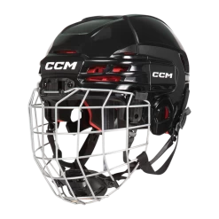 CCM Htc 70 Combo Yt 23/24, Hockeyhjelm Til Børn, BLACK