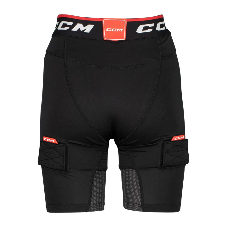 CCM WOMENS COMPRESSION SHORT WITH JILL, Kompressionsshorts Dame, BLACK 5 CCM WOMENS COMPRESSION SHORT WITH JILL, Kompressionsshorts Dame, BLACK - Billede 3