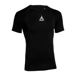 SELECT Shirt Short Sleeve Baselayer, Træningstrøje, Senior, Sort