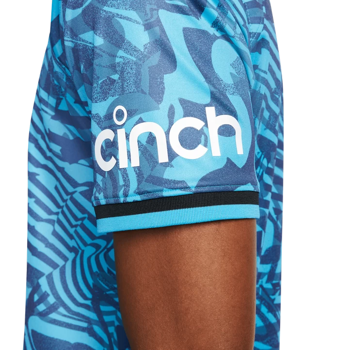 Nike Tottenham FC Dri-FIT Stadium Jersey Short Sleeve 3RD 22/23, Fodbolddragt, Herre, Turquoise 6 Nike Tottenham FC Dri-FIT Stadium Jersey Short Sleeve 3RD 22/23, Fodbolddragt, Herre, Turquoise - Billede 4