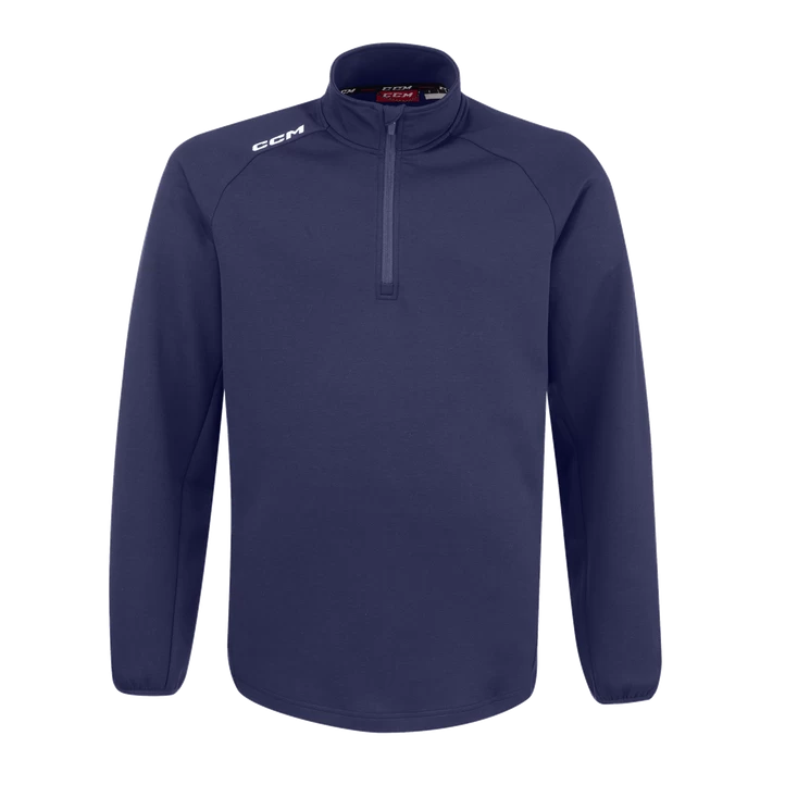 CCM Locker 1/4 Zip Sr 23/24, Fleecetrøje Senior, Navy 3 CCM Locker 1/4 Zip Sr 23/24, Fleecetrøje Senior, Navy