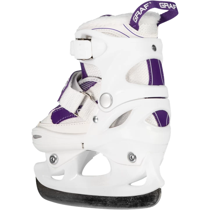 Graf Kid Adjustable Skate, Hvid 4 Graf Kid Adjustable Skate, Hvid - Billede 2