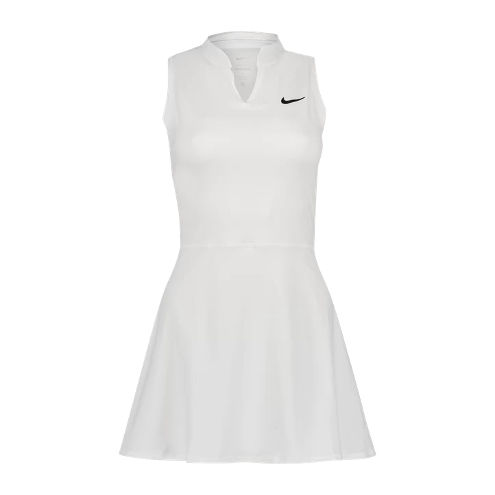 Nike NKCT Dri-FIT Victory Dress, Tenniskjole, Dame, Hvid 3 Nike NKCT Dri-FIT Victory Dress, Tenniskjole, Dame, Hvid
