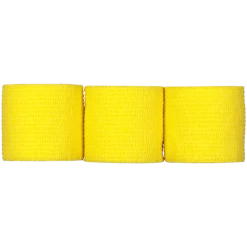 Wrap Tape 3 Pack, Fodboldtape, Yellow
