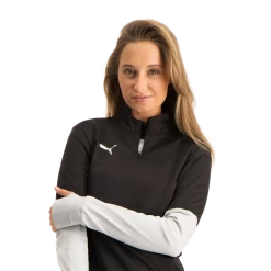 Puma IndividualLIGA Women 1/4 Zip Top, Træningstrøje, Dame, Sort -Rabatbutik For Sportsudstyr 64c6953c755e41e5891e311fbaefe8bf