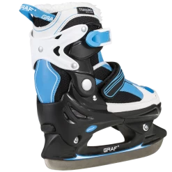 Graf Kid Adjustable Skate, Sort -Rabatbutik For Sportsudstyr 6976462dd99343e7ab2906ece958d864