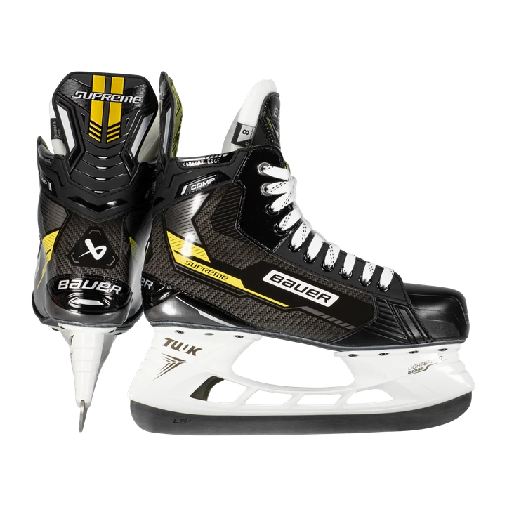 Bauer S22 Supreme Comp Skate Int 23/24, Hockeyskøjte, Intermediate, Grøn 3 Bauer S22 Supreme Comp Skate Int 23/24, Hockeyskøjte, Intermediate, Grøn