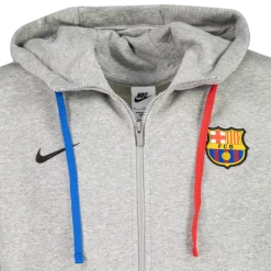 Nike FC Barcelona NSW Club Hoodie Full Zip FT Champions League, Hættejakke, Herre, Grå 19 Nike FC Barcelona NSW Club Hoodie Full Zip FT Champions League, Hættejakke, Herre, Grå -Rabatbutik For Sportsudstyr 6f821c393009453b8870492dbee24d23