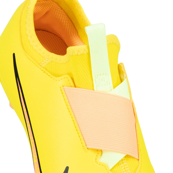 Nike Zoom Vapor 15 Academy FG/MG / Q3 22, Fodboldstøvle, Junior, Yellow 6 Nike Zoom Vapor 15 Academy FG/MG / Q3 22, Fodboldstøvle, Junior, Yellow - Billede 4